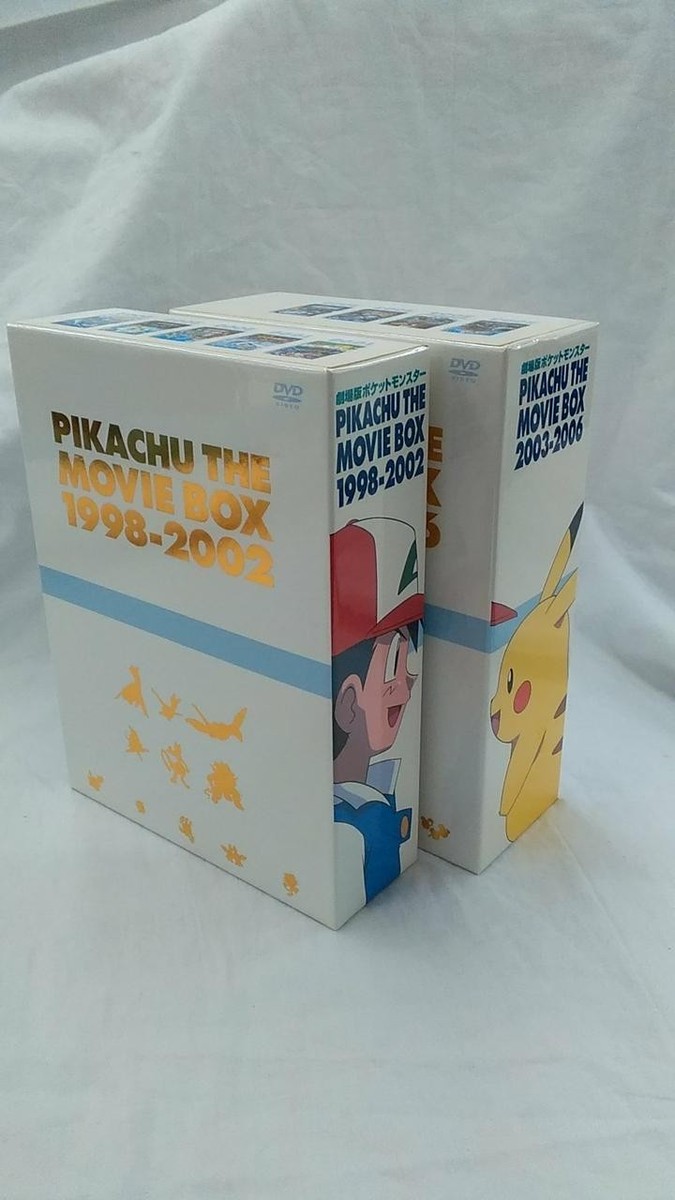 Media Factory Pikachu The Moviebox 1998-2002 Dvd-Box | eBay