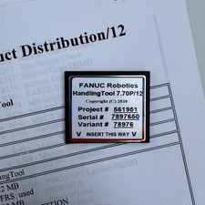 FANUC Robotics HandlingTool V7.70P/12 Softwar...