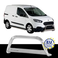 FrontbüGel Edelstahl Passend FüR Ford Transit Courier Ab 2018 Chrome