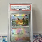 Pokemon Prismatic Evolutions Eevee 074/131 Master Ball PSA 9