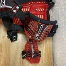 O’Neal Racing ONEAL Matrix XL Chest Protector upper Arm Guards, Blue Chrome