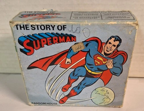 Vintage Superman Mini Books: 4 books, Superman In Metropolis 1980