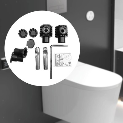 Wall Mounted Toilet Fixing Kit Installation Tool Toilet Foot Mounting Screw Bolt