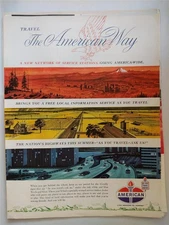 VINTAGE ORIGINAL 1962 AMERICAN FUEL GAS STATION PRINT MAGAZINE AD