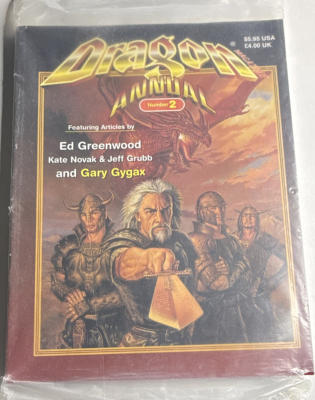 Dragon Magazine Annual No. 2 & Issue 241 Dragon Magazine Dungeons and Dragons
