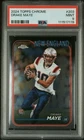 2024 Topps Chrome - Rookies Drake Maye #203 (RC) PSA 9 MINT - Patriots!
