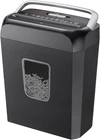 Déchiqueteuse de papier pour usage domestique, panier à déchets de 3,4 gal, déchiquetage croisé de 6 feuilles, carte de crédit