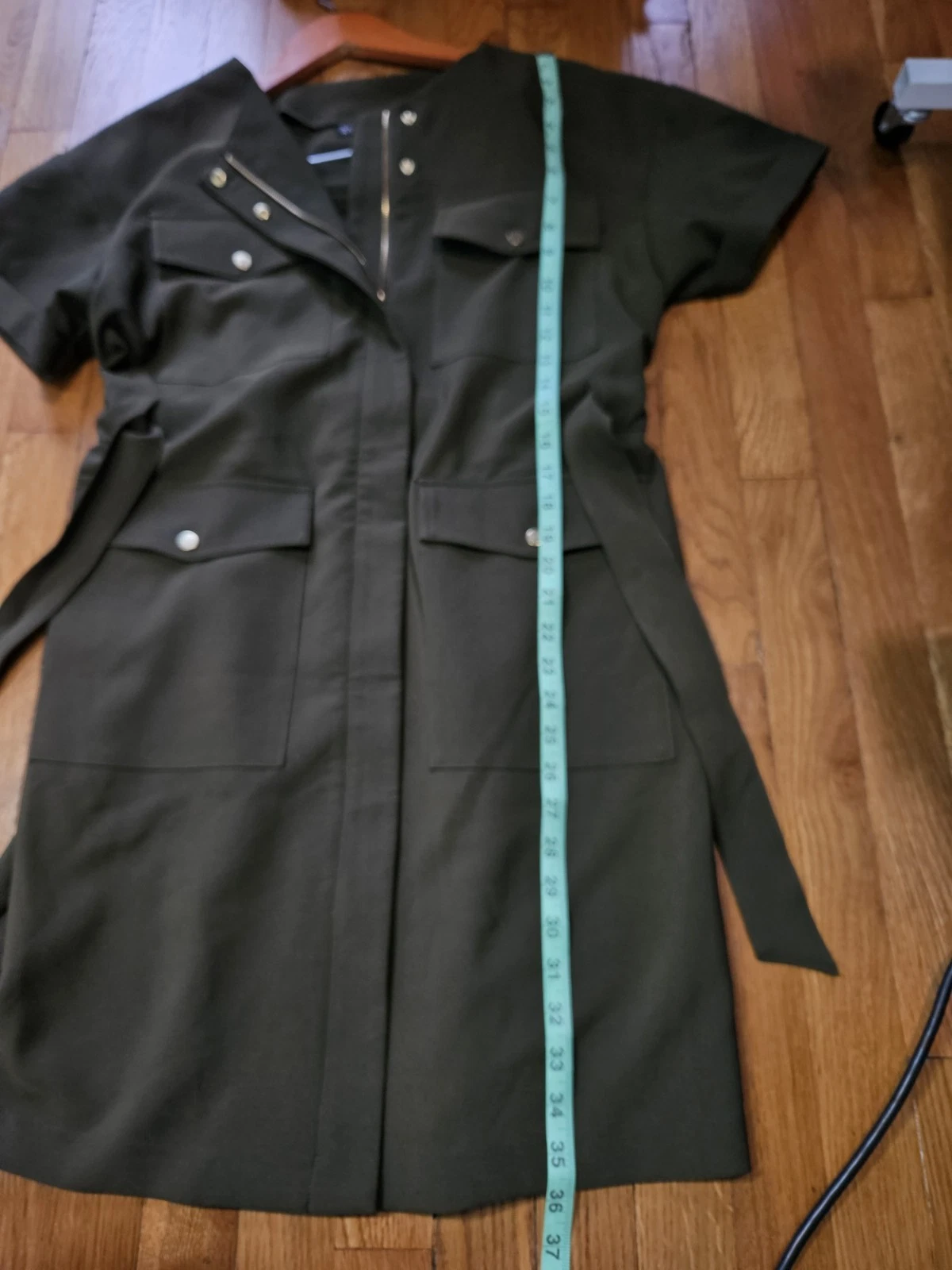 VETEMENTS Abito Camicia Utility New York & Company Taglia