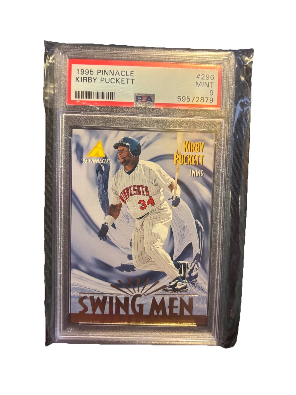 1995 Pinnacle PINNACLE #296 Kirby Puckett front
