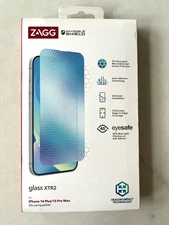 Set of 2 ZAGG Invisible Shield XTR2 Screen Protector iPhone 13 Pro Max/14 PLUS