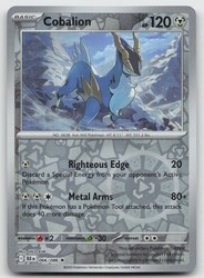 Cobalion 066/086 Reverse Holo SV: Black Bolt