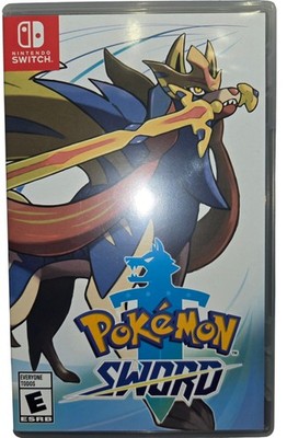 Pokémon Sword (Nintendo Switch) CIB COMPLETE IN BOX TESTED AND WORKING! 