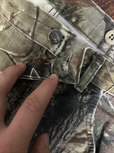 Wrangler Pro Gear Brush Guard Pants Mens 36x32 Camouflage Outdoors Hunting - Picture 5 of 10