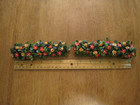 2 Handmade Flower Filled Garden Beds 1:12 scale dollhouse mini landscaping #1 — photo 5