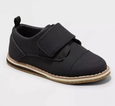 Cat & Jack Adonis Derby Shoes Toddler Boys Sz 9 Black