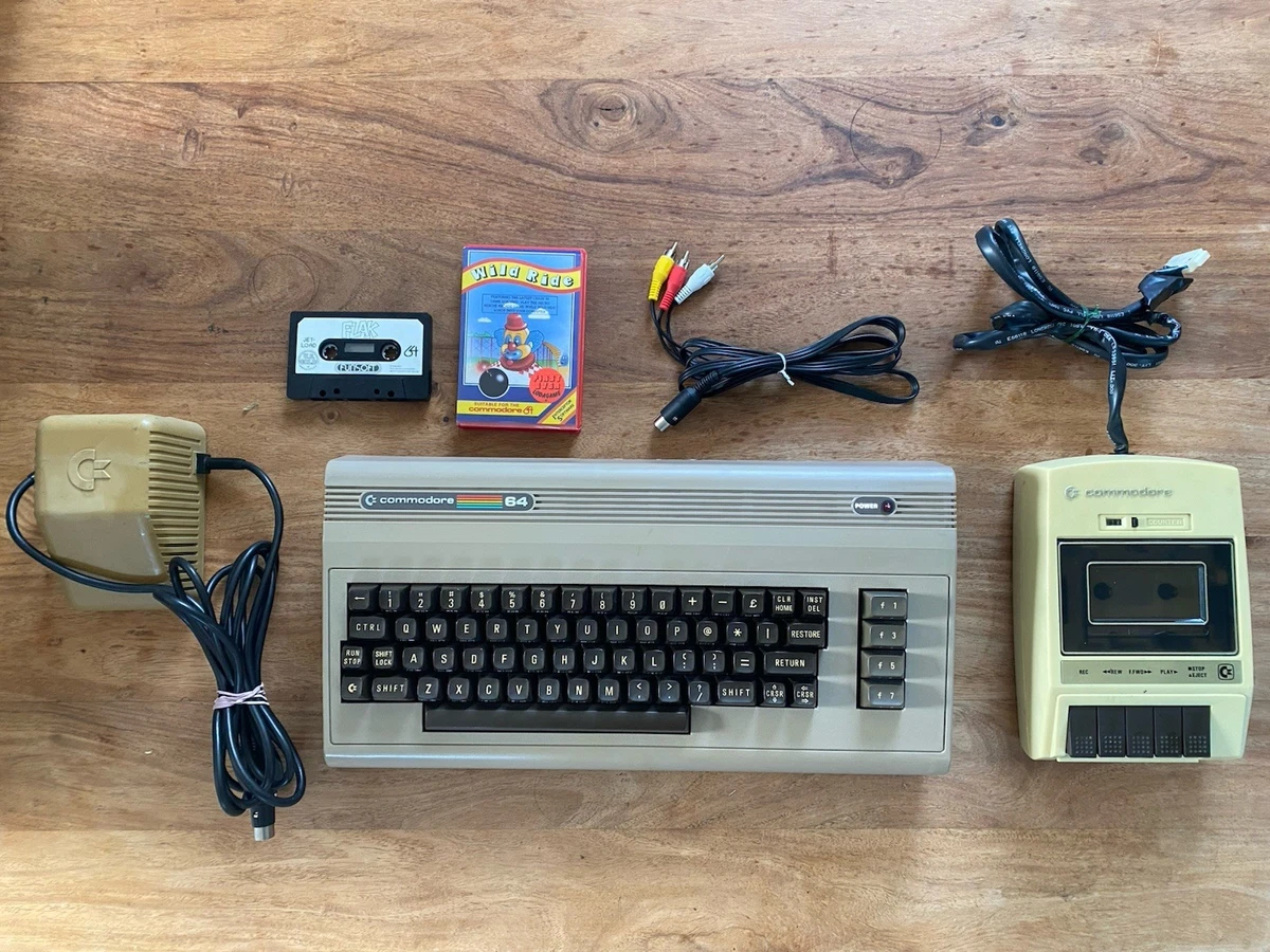 1986 TOP GUN Tom Cruise PC jeu vidéo Commodore 64/128 5,25 pouces