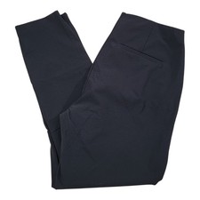 Duluth Trading Co Flexcellent Skinny Leg Ankle Pants Size 8 Short Black