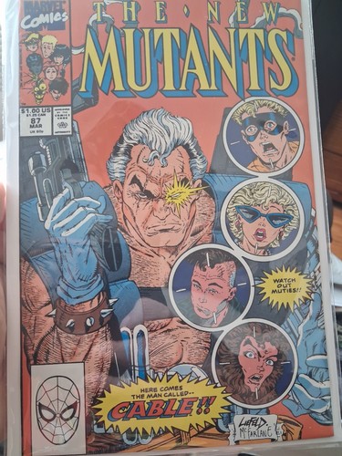 The New Mutants #87 First Appearance of Cable Marvel Comics 1990 NM