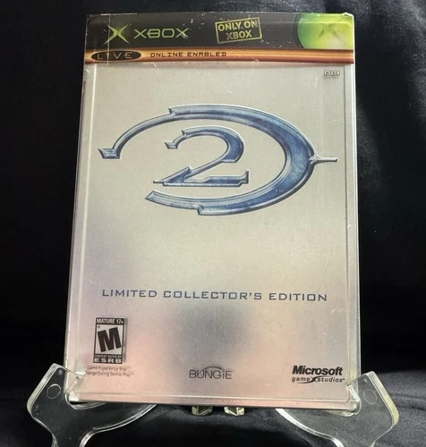 New ListingXbox Halo 2 Limited Collector's Edition Steelbook CIB W/ Sleeve Inserts Tested