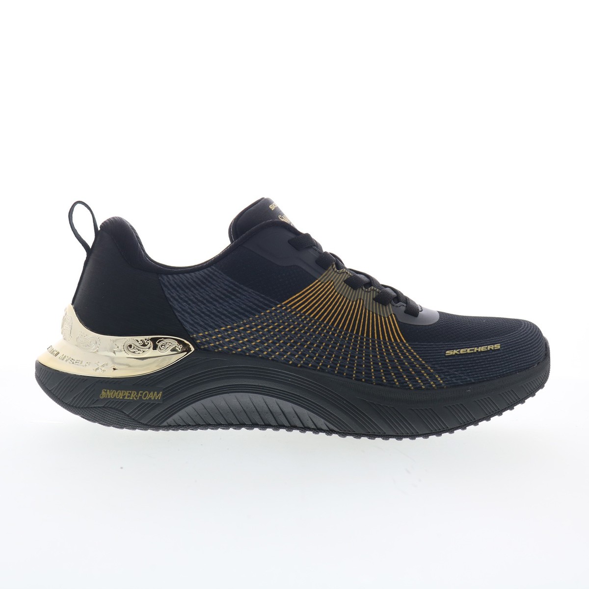 Skechers Snoop Dogg: Snoop Ace - Cyber Walker Mens Black Sneakers 