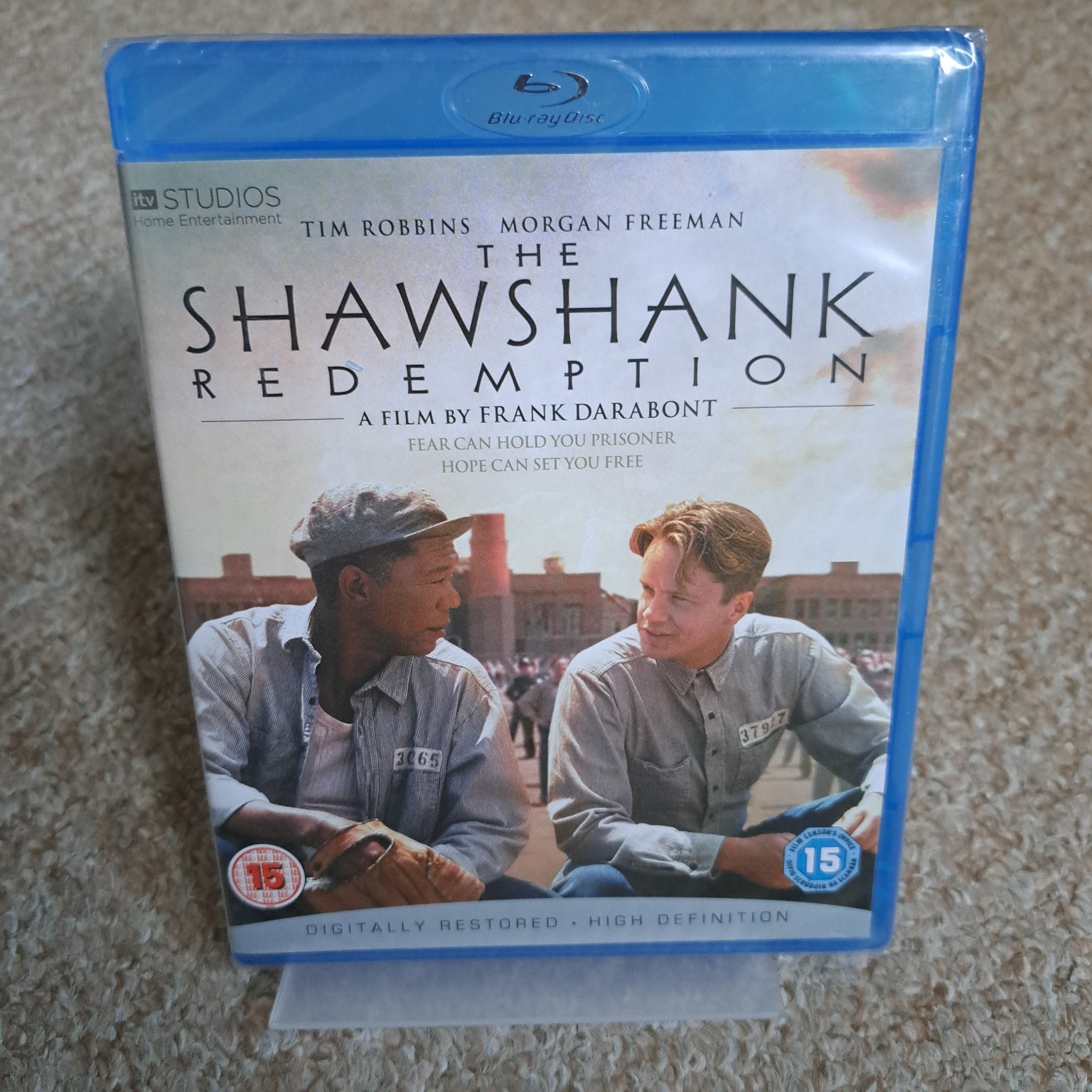 The Shawshank Redemption Blu-ray 2010 Digitally Restored Tim Robbins Morgan