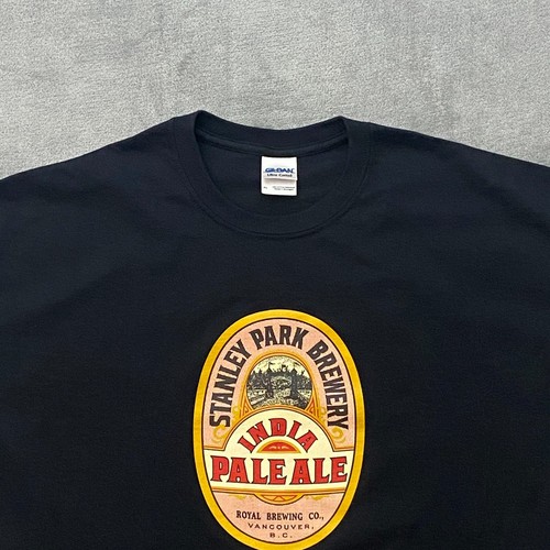 NOS Vintage STANLEY PARK BREWERY IPA T Shirt Men XL Short Sleeve Vancouver BC - Picture 5 of 9