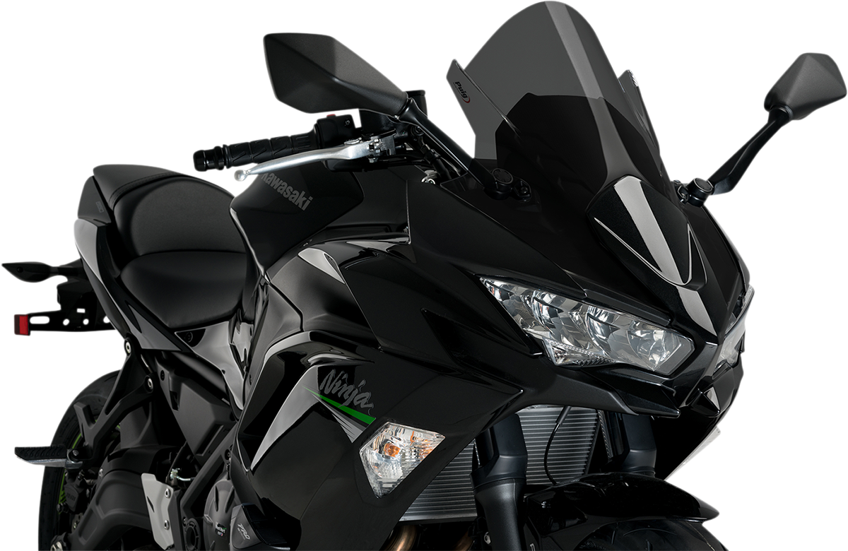 スピットファイアー新品！ Puig Smoke Z-Racing Windscreen for 2011-2015 Kawasaki Ninja
