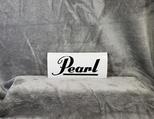 Pearl Drums Sticker BLACK ORIGINAL