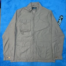 NEW Mack Russo Windbreaker, Water Resistant, Full Zip, Mens Large FAST SHIPPING