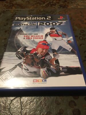 RTL Biathlon 2007 Kati Wilhelm Sven Fischer Spiel PlayStation 2