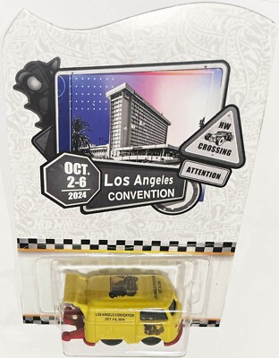 Yellow Kool Kombi Custom Hot Wheels 2024 Los Angeles Convention w