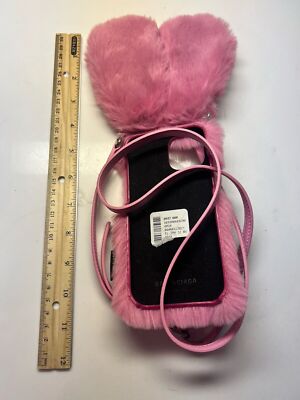 Balenciaga Fluffy Bunny IPhone 12 And 12 Pro Case Pink BRAND