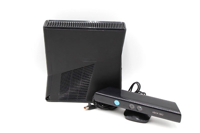 Xbox 360 4GB Black with Kinect Sensor Bar (READ DESCRIPTION)