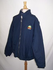 2001 NCAA Div 1-AA Football Championship 3XL Zip Jacket Gear Sports Navy Blue