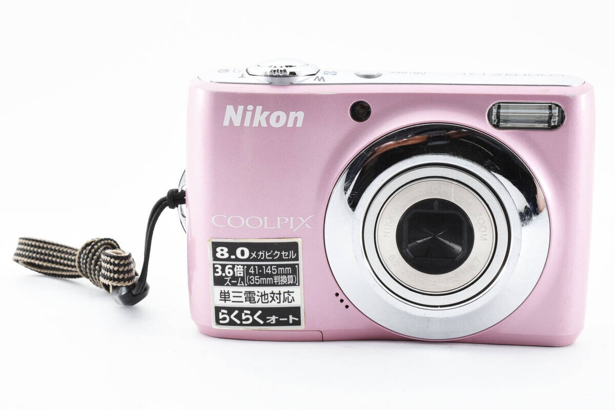 Nikon Coolpix L21 8MP digital camera Pink English Languege Nikon Coolpix L21 8MP digital camera Pink English Languege