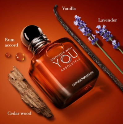 Armani Beauty - Stronger with You Absolutely - Parfum - Cologne for Men - Spicy