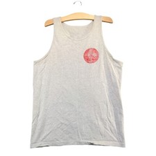 Sriracha Sauce Men's Hotter Is Better Tank Top Sleeveless Gray L Straight Hem
