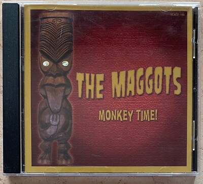 THE MAGGOTS - Monkey Time CD Garage Rock 2006 Screaming Apple Orig. RARE