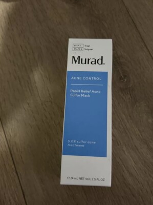 Murad Acne Control Rapid Relief Acne Sulfur Mask 2.5 oz Breakouts