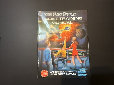 STAR FLEET BATTLES CADET TRAINING MANUAL **MANUAL ONLY** **NO MAP*NO COUNTERS**