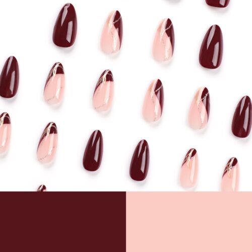 Baby Boomer press on nails Nägel falsche künstliche selbstklebend Kunstnägel 24p - Bild 3 von 8