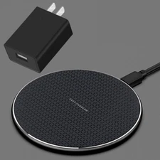 For Samsung Galaxy Note 10+ SM-N976U Wireless Charger Dock Pad USB Power Adapter