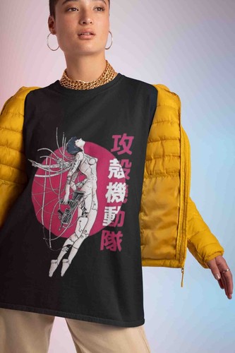 Ghost In The Shell Shirt Motoko Kusanagi Tshirt Batou T-Shirt The Major Tee Kuze - Bild 2 von 6