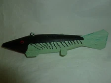 7-3/4 Inch Wood w/ Metal Fins Jim Dorrance 2006 Decoy Detroit Lakes, MN 4-200