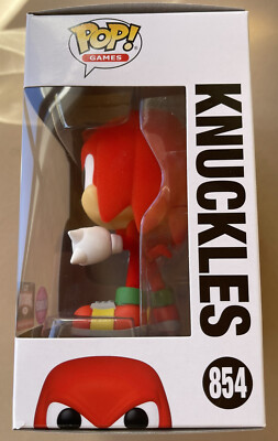 Flocked Knuckles Funko POP! Sonic the Hedgehog TargetCon #854