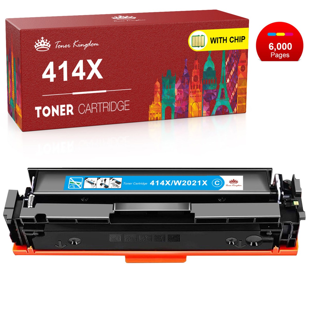 Toner Hp 414a Compatibile Toner Compatibile W2020A Per HP 414A, Senza Chip, Per Laserjet Pro M454dw M479fdw - Alta Resa, Garanzia 3 Anni Toner Compatibile HP - Foto 11