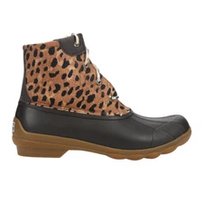Sperry Syren Gulf Leopard Duck  Womens Brown Casual Boots STS86757