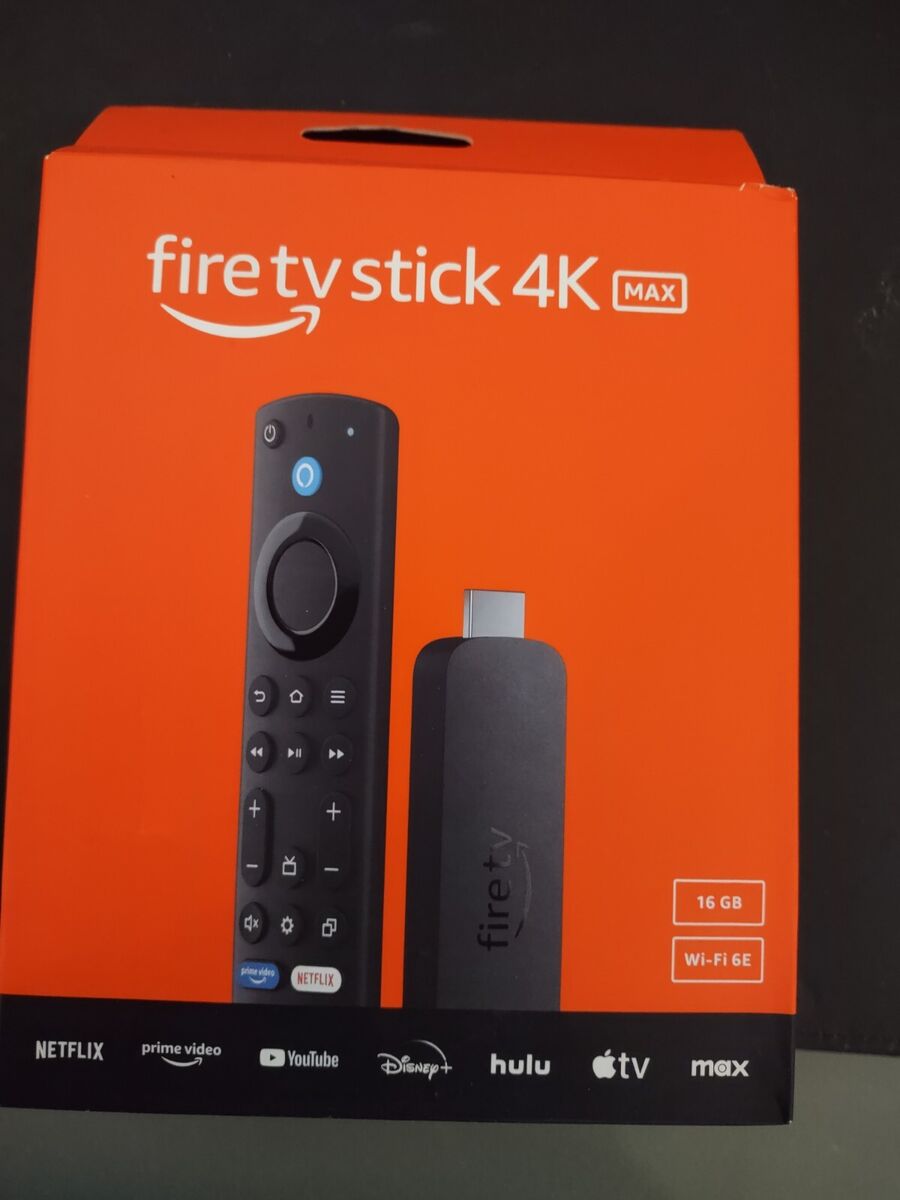 Fire TV Stick 4K Max 2nd Gen 16GB, Wi-Fi 6E Newest Model