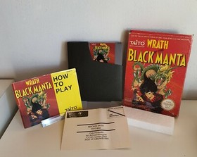 Wrath of the Black Manta NES Spiel komplett mit OVP und Anleitung  A7315