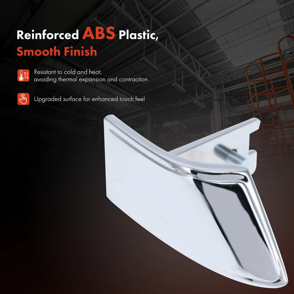 Manija de puerta interior plateada delantera o trasera 2 piezas para Ford F350 F500 Mercury Topaz Foto 3 de 4